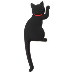 Íman para frigorífico formato gato com cauda dobrável