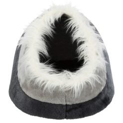 gataria-cama-para-gatos-caverna-minou-trixie-cinza-escuro