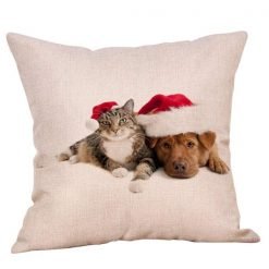 Fronha natalícia CatDog