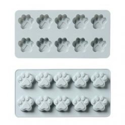 Molde patinhas de gato para gelo/biscoitos/sabonetes