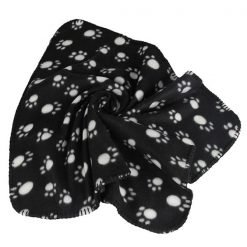 Manta patinhas - Preto