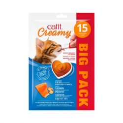 Catit Creamy Snack Cremoso - Salmão com Camarões - Image 3