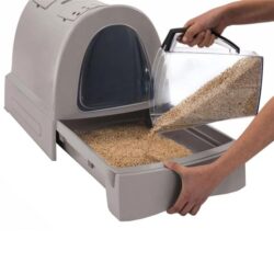 Caixa de areia ZUMA com tabuleiro removível p/ fácil limpeza - Image 4