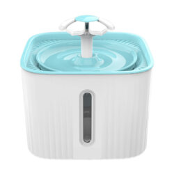 Fonte de água com luz noturna SQUARE FLOW 2,5 L
