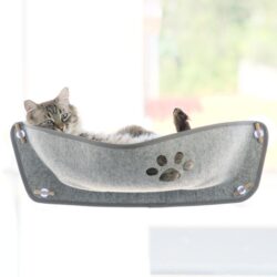 Cama de janela em feltro WindowPaw