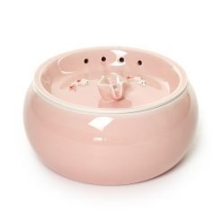 gataria-fonte-de-agua-para-gatos-cerâmica-lotus-fountain-1-8-L-rosa