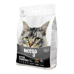 Weego Active Charcoal - Areia aglomerante (15 L) com carvão ativo