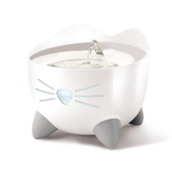 gataria-fonte-para-gatos-catit-pixi-com-prato-em-aço-inoxidável-e-alertas-de-nível-da-agua