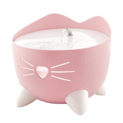Fonte Catit Pixi com topo em plástico 2,5 L - Rosa