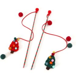 gataria-brinquedo-para-gatos-cana-natalícia-com-árvore-de-natal-verde-e-vermelha
