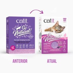 Alternative view of Catit Go Natural Areia aglomerante (14 L) - Odor a lavanda