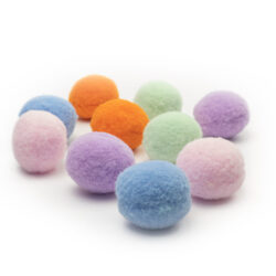 Bolas de pelúcia - Pack de 4 un.