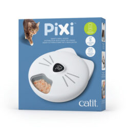 gataria comedouro inteligente 6 porções pixi catit