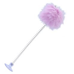 Pompom com ventosa p/ fixar no vidro