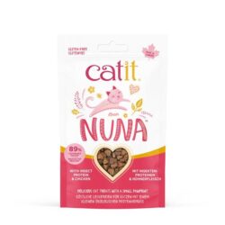 Catit Nuna com insetos e frango