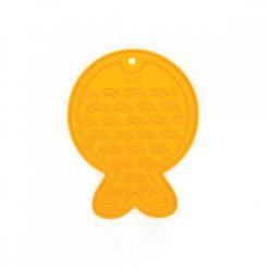 Tapete p/ lamber forma de peixe em silicone Catit