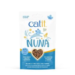 Catit Nuna insetos e arenque