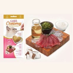Alternative view of Catit Creamy com Superalimentos (4x10g) - Atum, coco e wakame