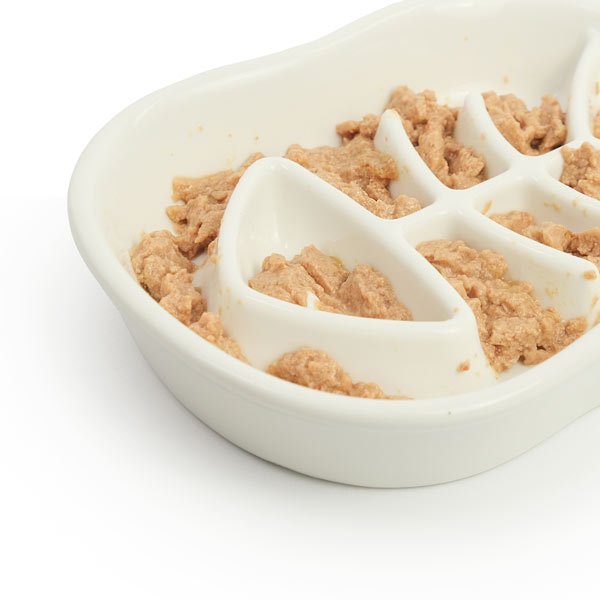 Slow feeder em cerâmica com formato peixe - Image 3