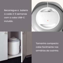 Recipiente p/ ração a vácuo Catit Pixi (recarregável c/ USB) - Image 7