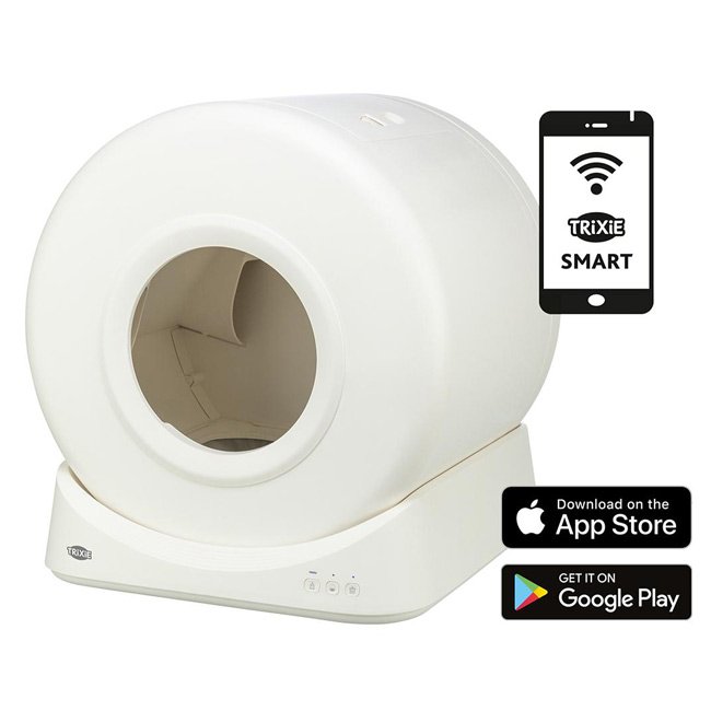 Caixa de areia automática SELF-CLEANING SMART (Trixie) Controlo por APP (nova versão)