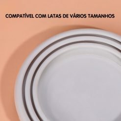 Alternative view of Tampa para latas em silicone (compatível com vários tamanhos)
