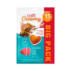 Catit Creamy Snack Cremoso (15x10g) - Atum