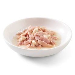 Alternative view of Schesir Complements alimento húmido em caldo (70g) – Atum com Dourada