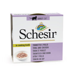 Schesir Complements alimento húmido em caldo (70g) - Atum com Frango - Image 5