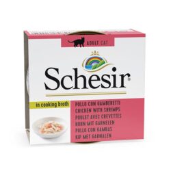 Schesir Complements alimento húmido em caldo (70g) – Frango com Camarão - Image 5
