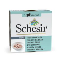 Schesir Complete alimento húmido em gelatina (85g) – Atum com Dourada - Image 5
