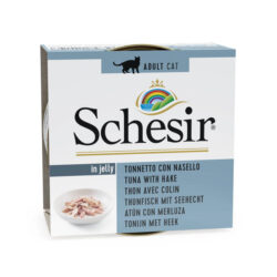 Schesir Complements alimento húmido em gelatina (70g) - Atum com Pescada - Image 5