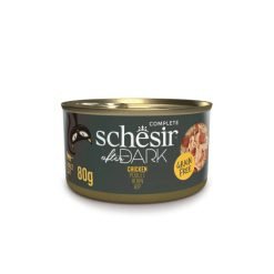 Schesir After Dark húmido completo em caldo (80g) - Frango