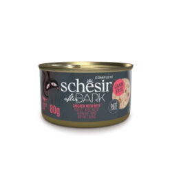 Schesir After Dark húmido completo em caldo (80g) - Frango com carne
