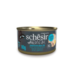 Schesir After Dark húmido completo em caldo (80g) - Frango com ovo de codorniz