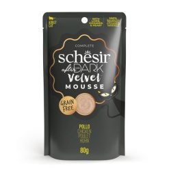 Schesir After Dark húmido completo em mousse (80g) - Frango