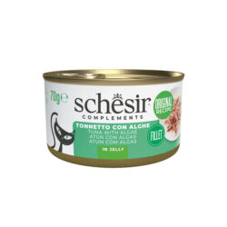 Schesir Complements alimento húmido em gelatina (70g) - Atum com Algas