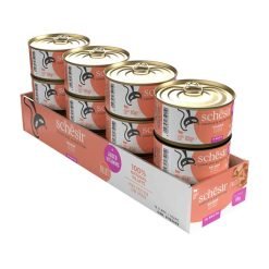 Schesir Complete alimento húmido em caldo (85g) – Salmão