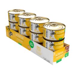 Schesir Complete alimento húmido em gelatina (85g) – Atum com delícias do mar