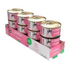 Schesir Complete alimento húmido em gelatina (85g) – Atum com Presunto