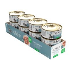 Schesir Complements alimento húmido em gelatina (70g) – Atum com Pescada
