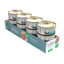 Schesir Complements alimento húmido em gelatina (70g) - Atum com Pescada - Image 4