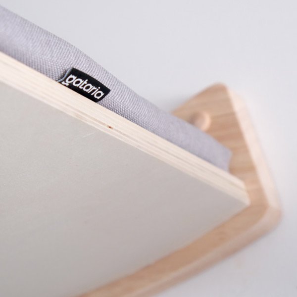 Cama de parede curva CURVY em madeira - Image 5