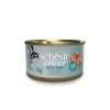 Schesir Silver Gato Sénior húmido completo em caldo (70g) - Atum e cavala