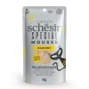 Schesir Special Exigent húmido completo em mousse (70g) - Frango e fígado de pato