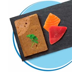 Alternative view of Catit Cuisine húmido completo em mousse (90g) - Peixe branco, atum e salmão
