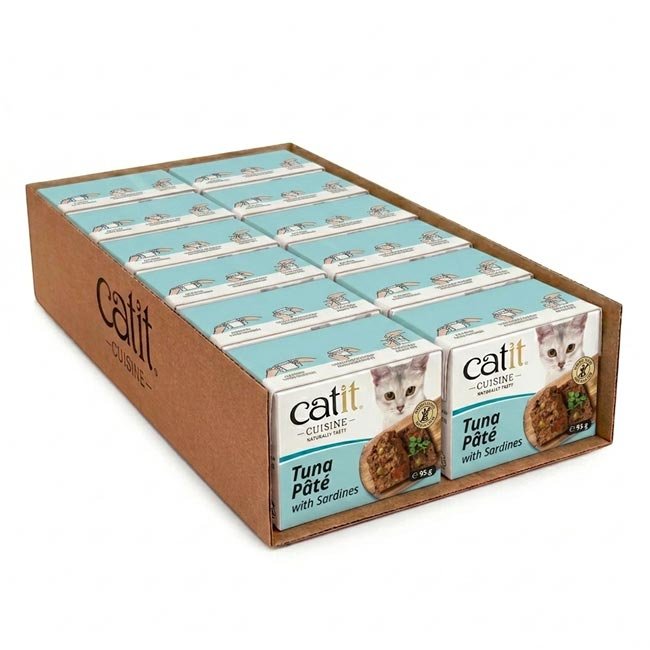 Catit Cuisine húmido completo em patê (95g) - Atum e Sardinhas - Image 3