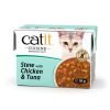 Catit Cuisine húmido em caldo (95g) - Frango e Atum