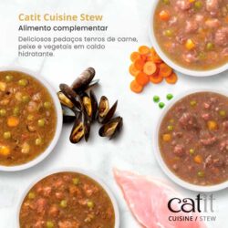 Catit Cuisine húmido em caldo (95g) - Frango e Atum - Image 4