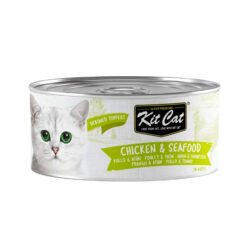 KitCat húmido em gelatina (80g) - Frango e Atum